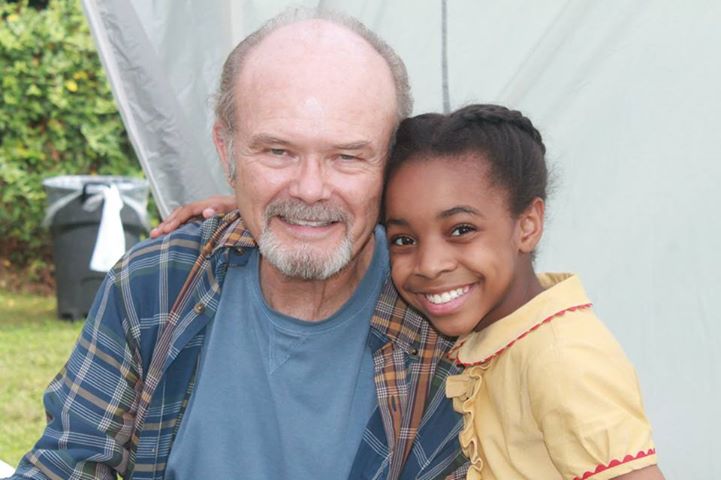 Nadej & Kurtwood Smith on set of ABC Resurrection.