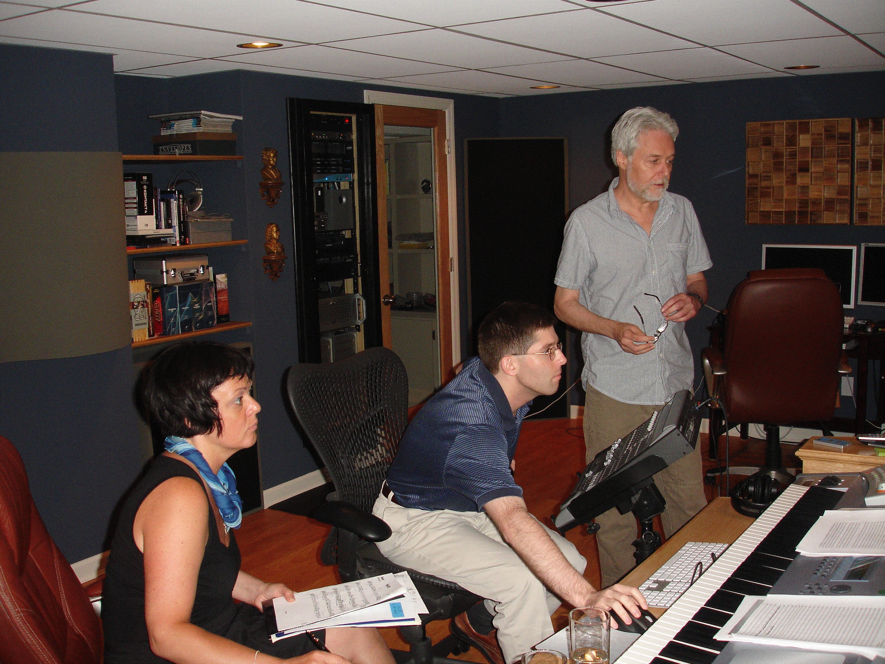 In the Studio with Don Hunerberg and Ilona Kudina