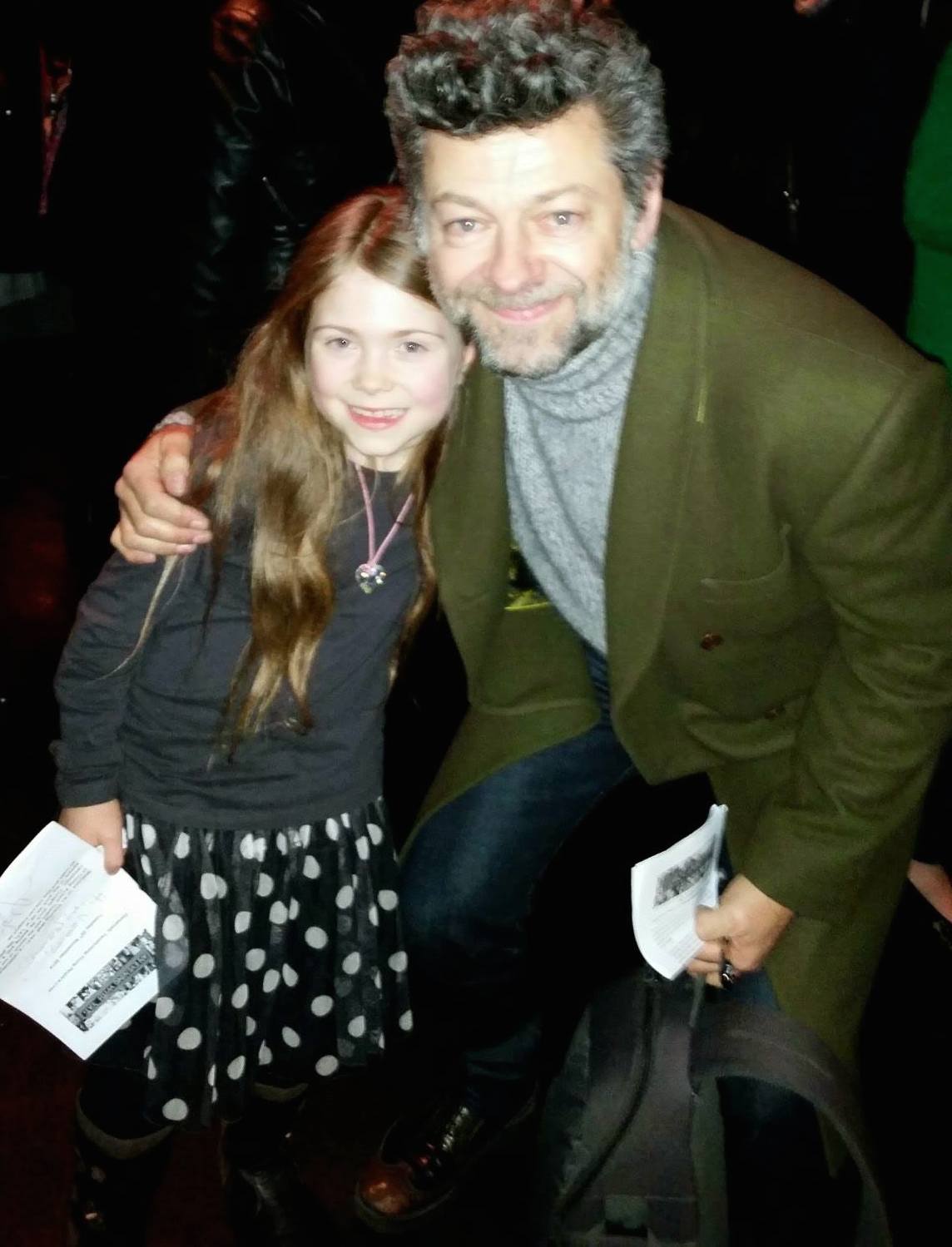 Verity Firth, Andy Serkis