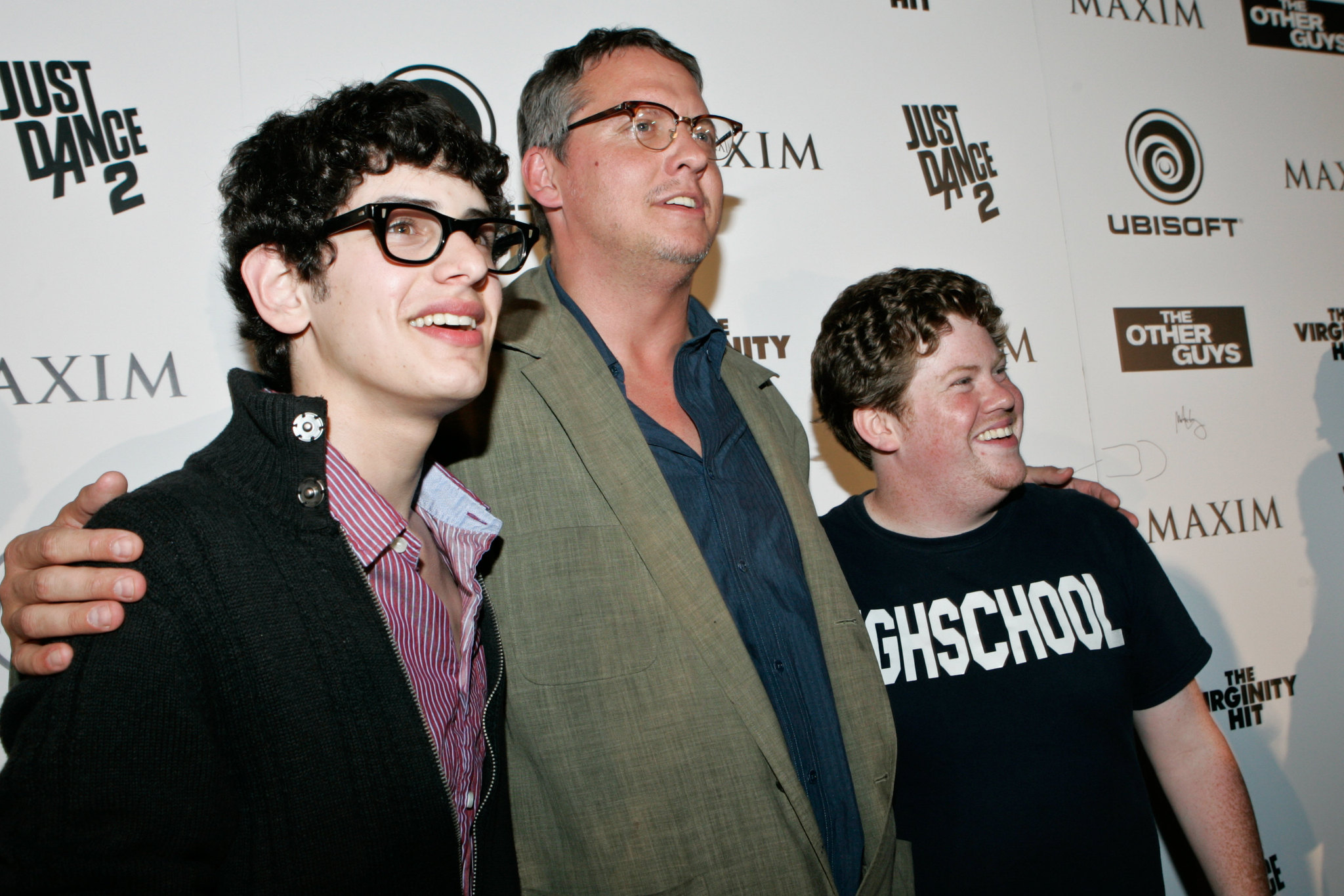 Adam McKay, Matt Bennett and Zack Pearlman at event of The Virginity Hit (2010)