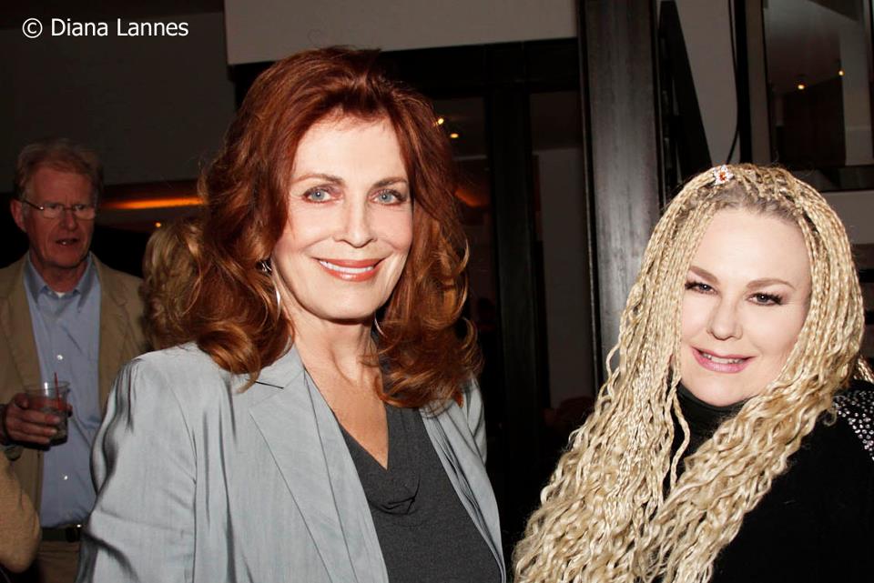 With Joanna Cassidy at Ric O'Barry Private event