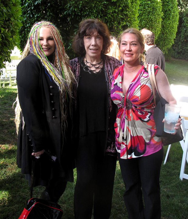 With Lily Tomlin and Robin Torme' at Free Billy Event