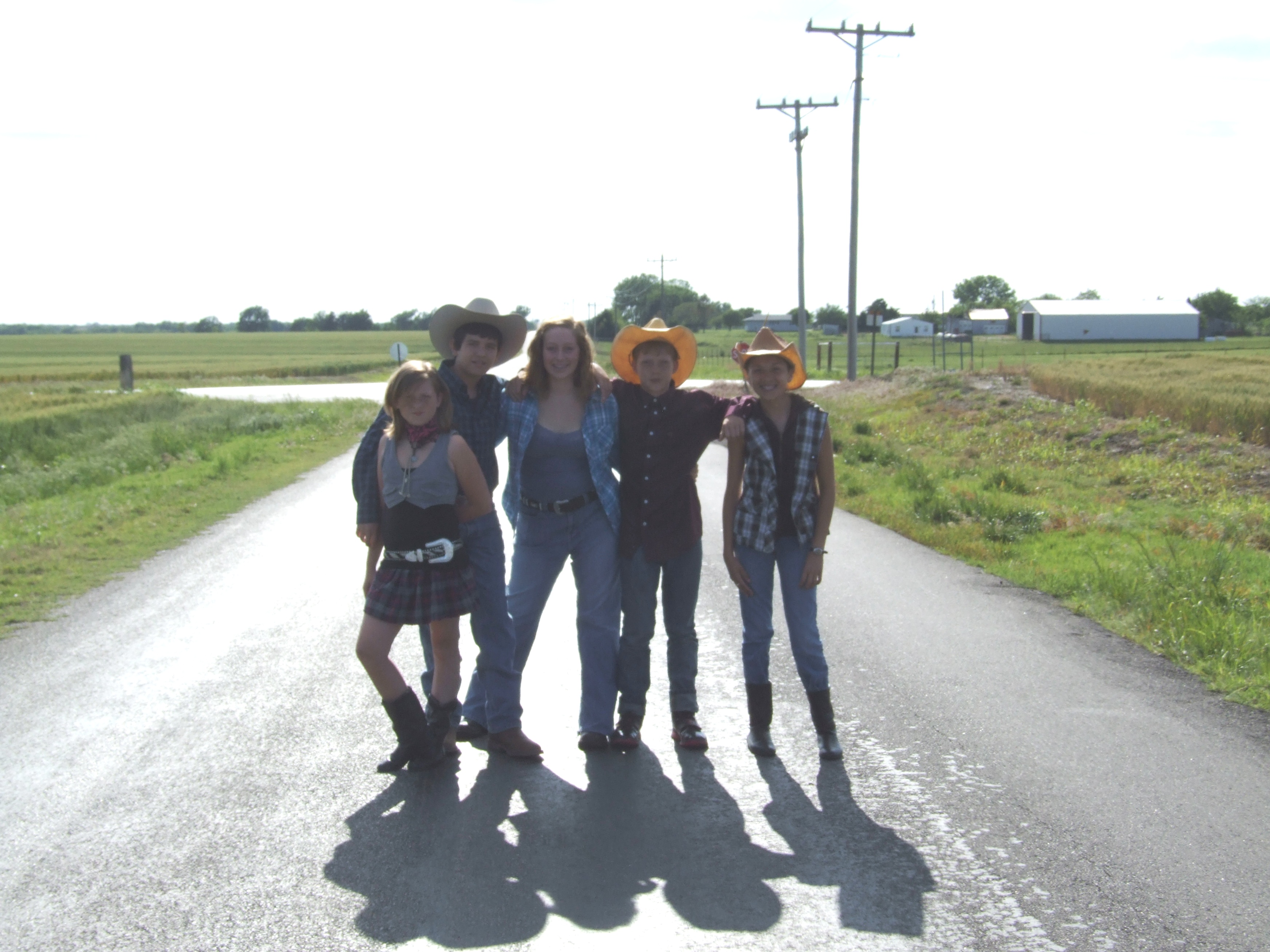 One of the cover pics for Music Video - 6 Friends & A Camera. (L to R) Jonnie Lyn-Marie, Tryston Skye, Kara Williams, Isaac Cervantez, and Abi Walkabout.
