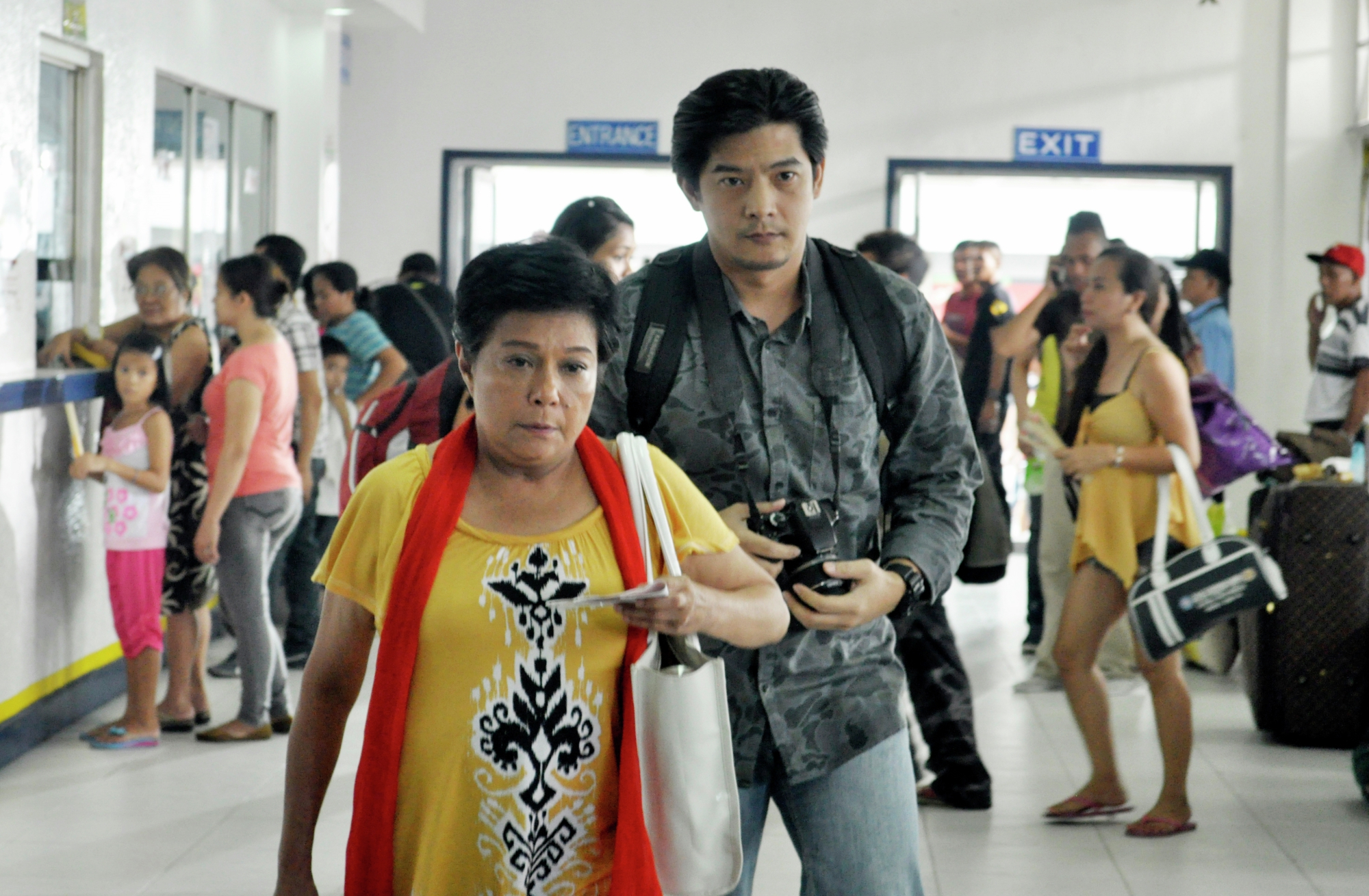 Still of Nora Aunor and Rocco Nacino in Hustisya (2014)