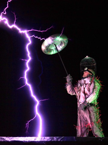 Dr. MegaVolt at Burning Man 2010