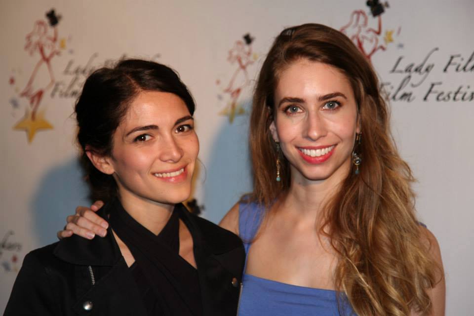 Grace Folsom and Antonella Lentini at the Lady Filmmakers Festival