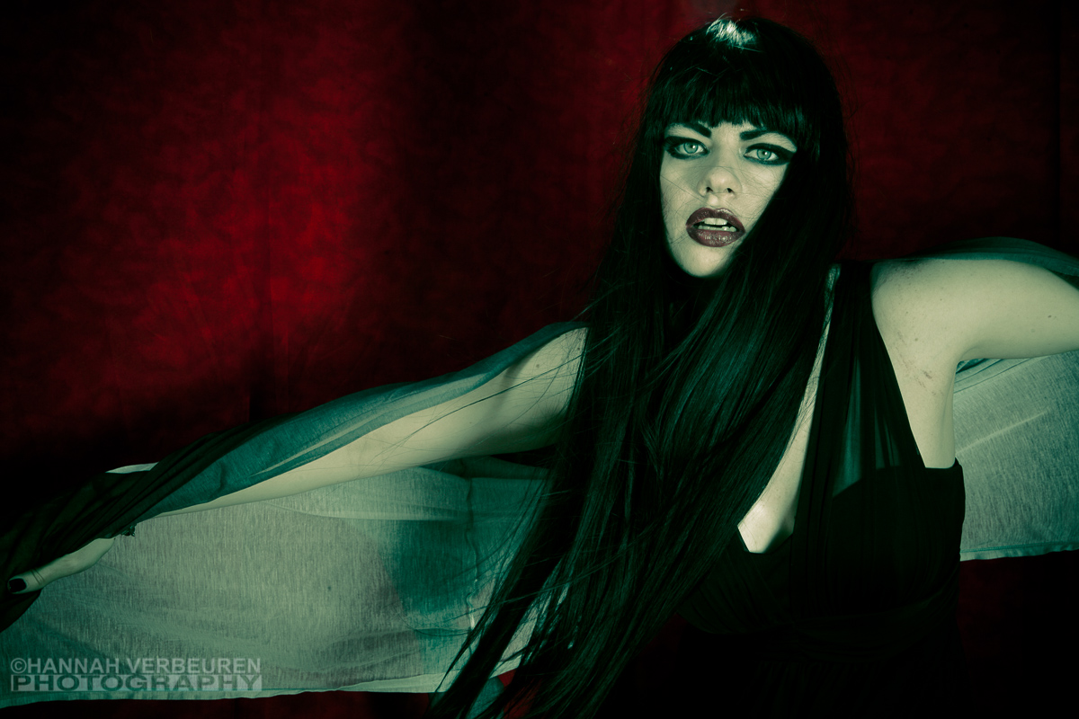 Of the Night: Vampira Inspired Photo Series