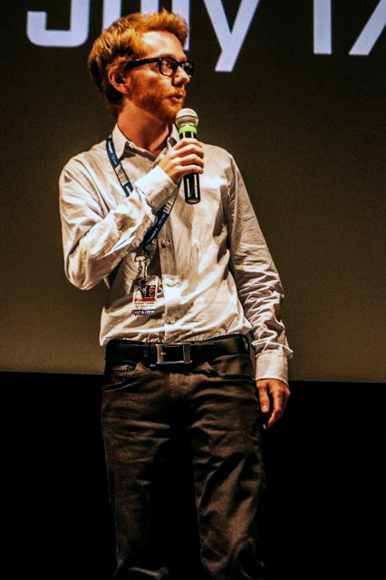 Cameron Tremblay July 30th 2014, Fantasia International Film Festival World Premiere of Black Mountain Side Q&A after Screening