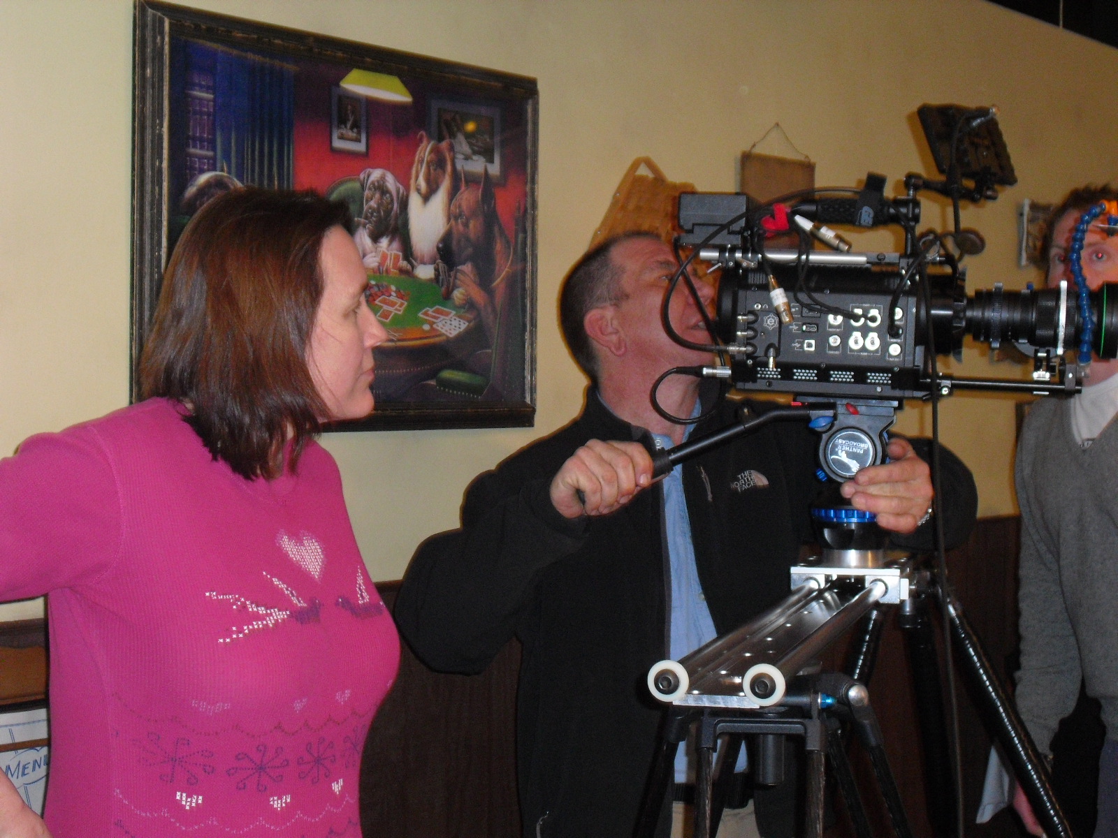On the set of 2011 short-Cup o Joe.