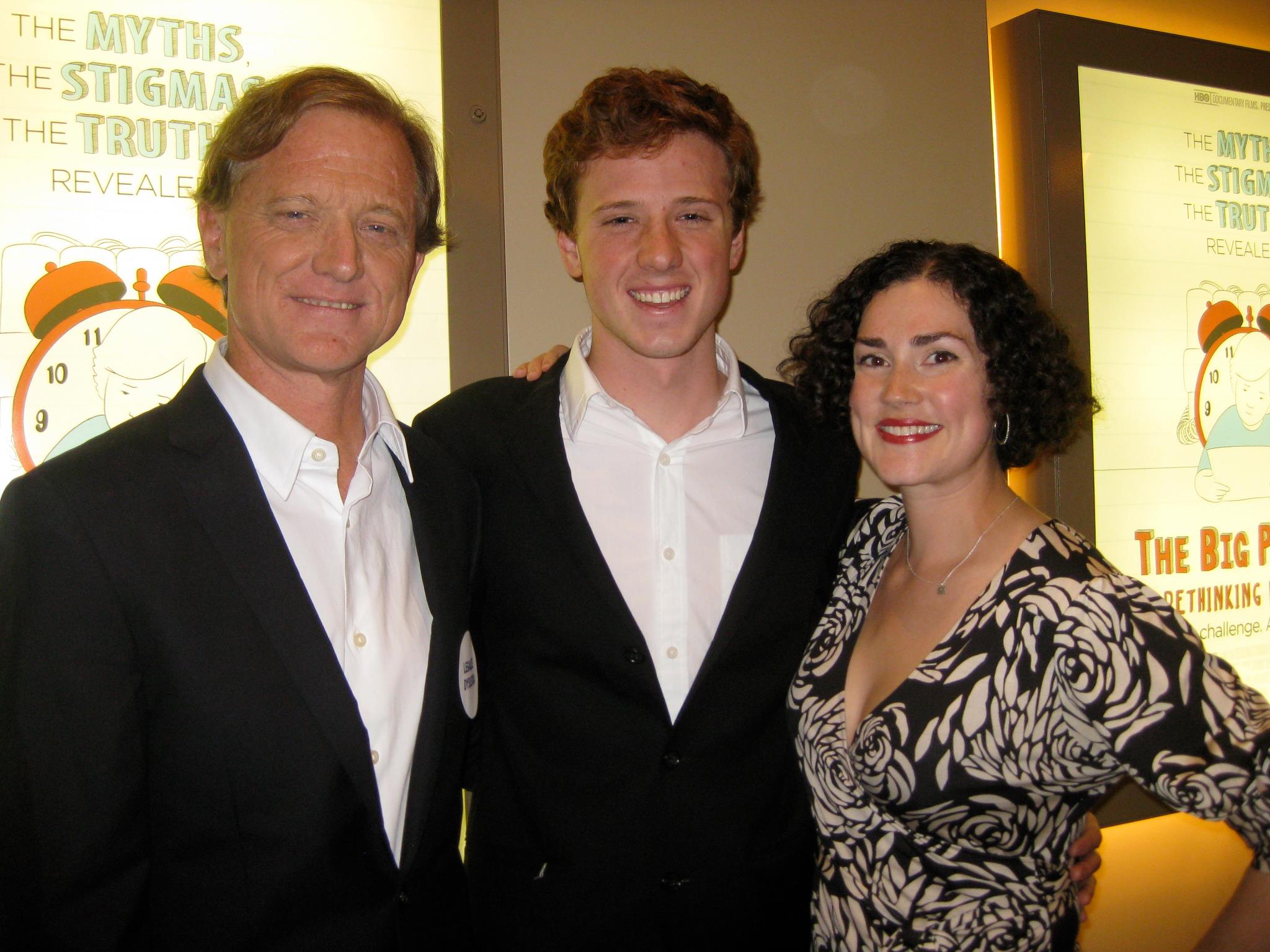 Producer/Director James Redford, Dylan Redford and Producer Windy Borman at the HBO Premiere of 