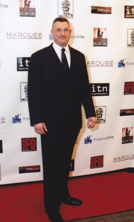 Richard Macdowall at the film festival.