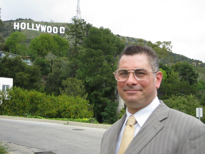 A picture of Richard Macdowall in Hollywood, California.