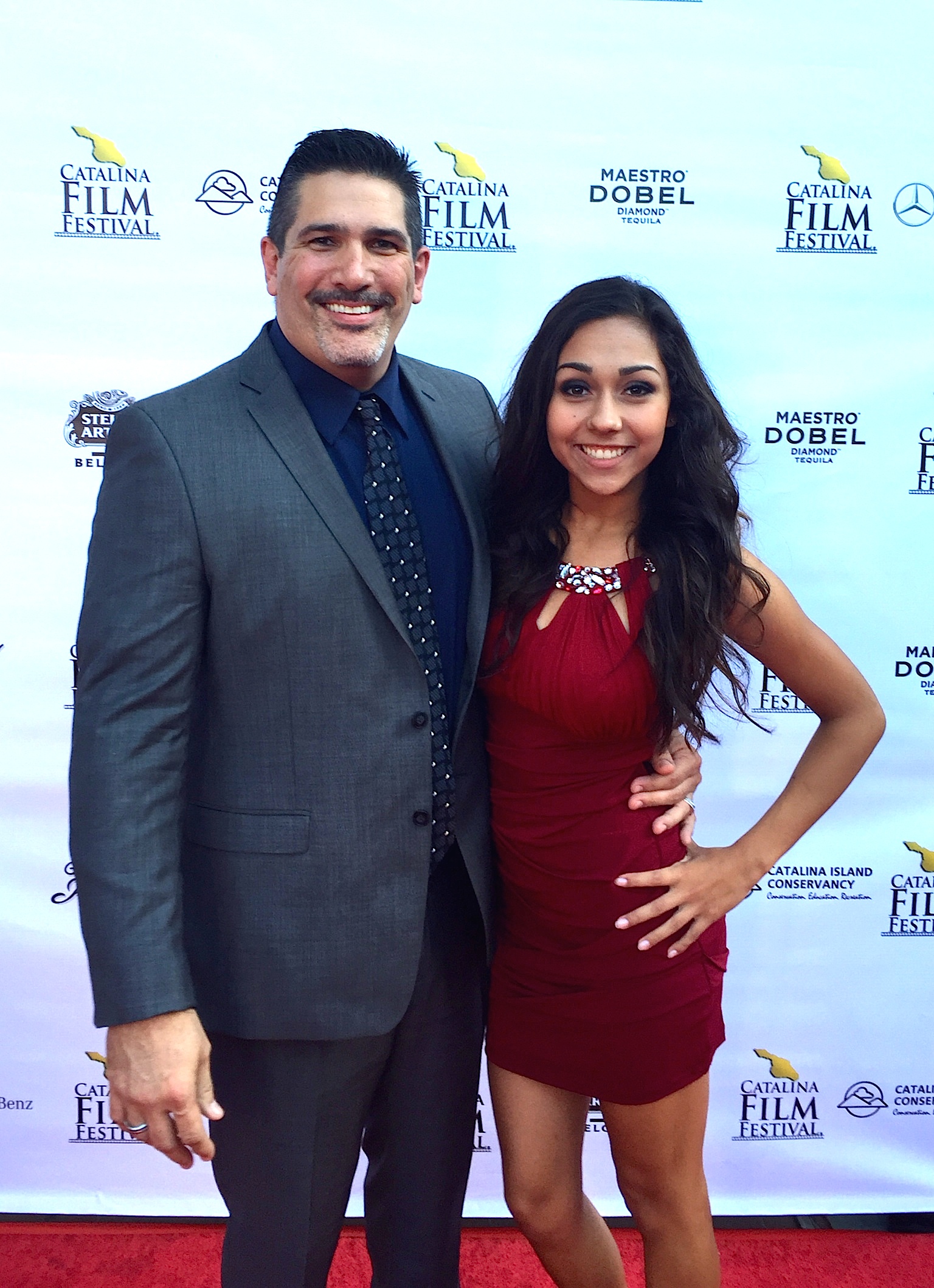 Thomas Haley and Brooklyn Haley. At the Catalina Film Festival 2014 Screening THIRTEEN, an official Selection for the WES CRAVEN AWARD. 'THIRTEEN' Stars Brooklyn Haley as Violet and Thomas Haley as Det. Joe Williams. Produced by H2 CREW Productions.