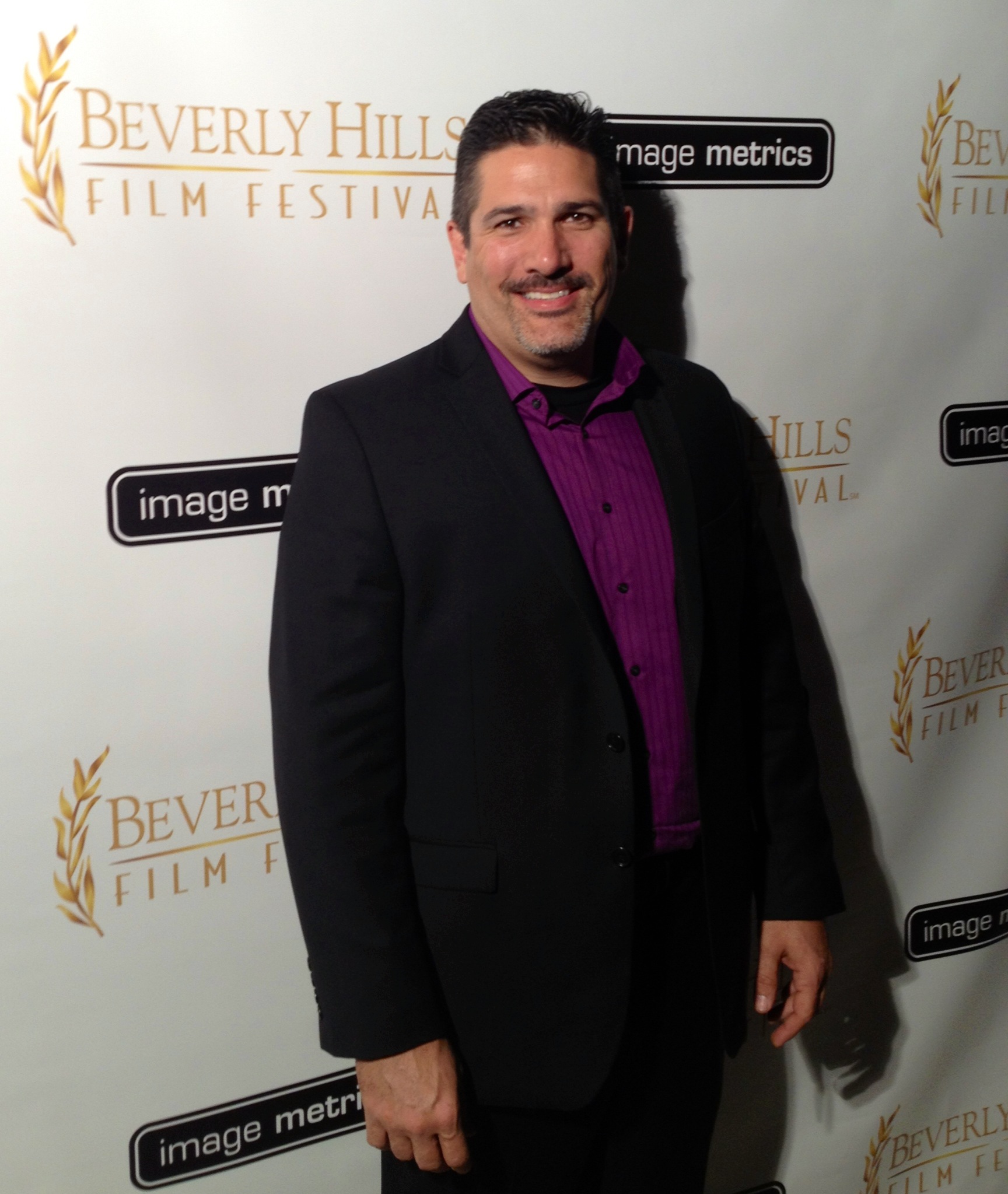 Thomas Haley at the Beverly Hills Film Festival, as Officer Arriaga in 