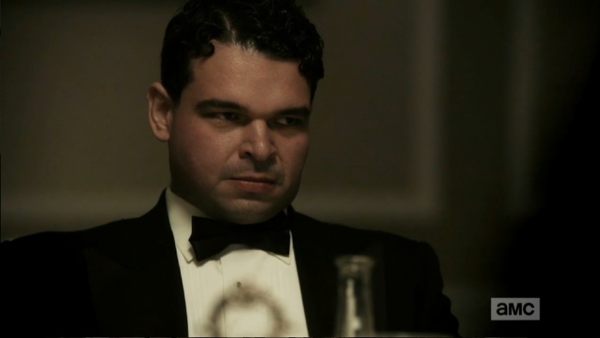 Umberto Celisano as Al Capone in AMC's Making of the Mob: New York
