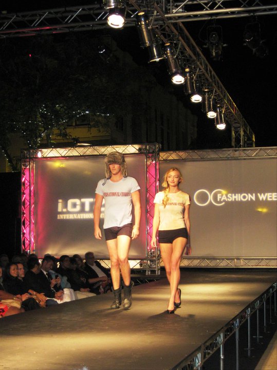OC Fashion Week, May 2011. International Citizen Spokesmodel