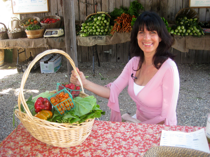 Award-winning on camera personality and host of RomancingTheTable.com on location in California for 