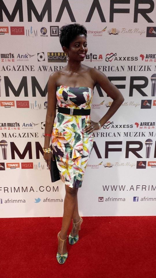 Nene Nwoko at the AFRIMMA Awards