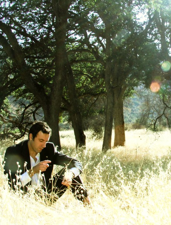 Actor Daniel Van Thomas photographed in the Los Angeles National Forest by Joe Nivens