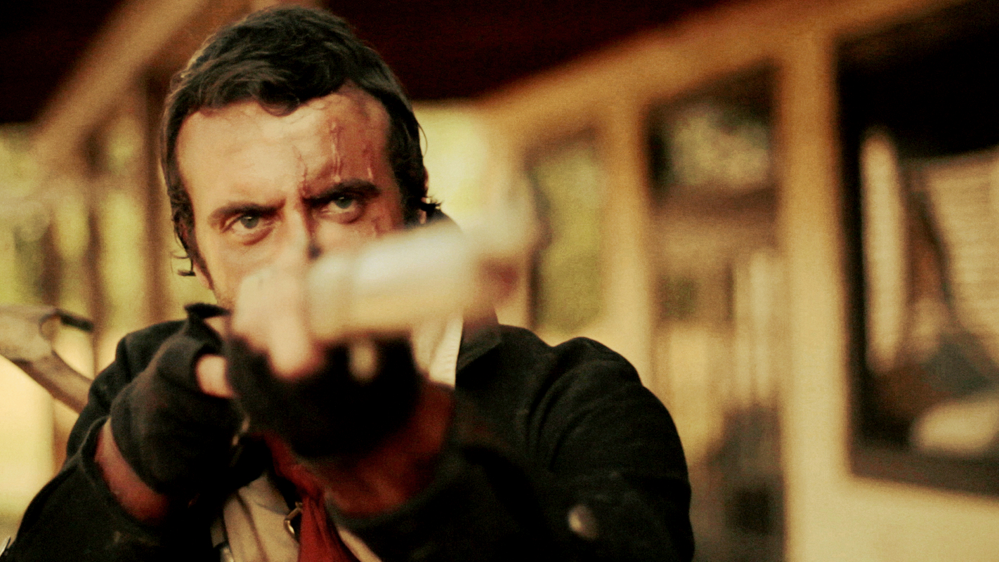 Daniel Van Thomas takes aim as the Preacher in Revelation Trail (2014)