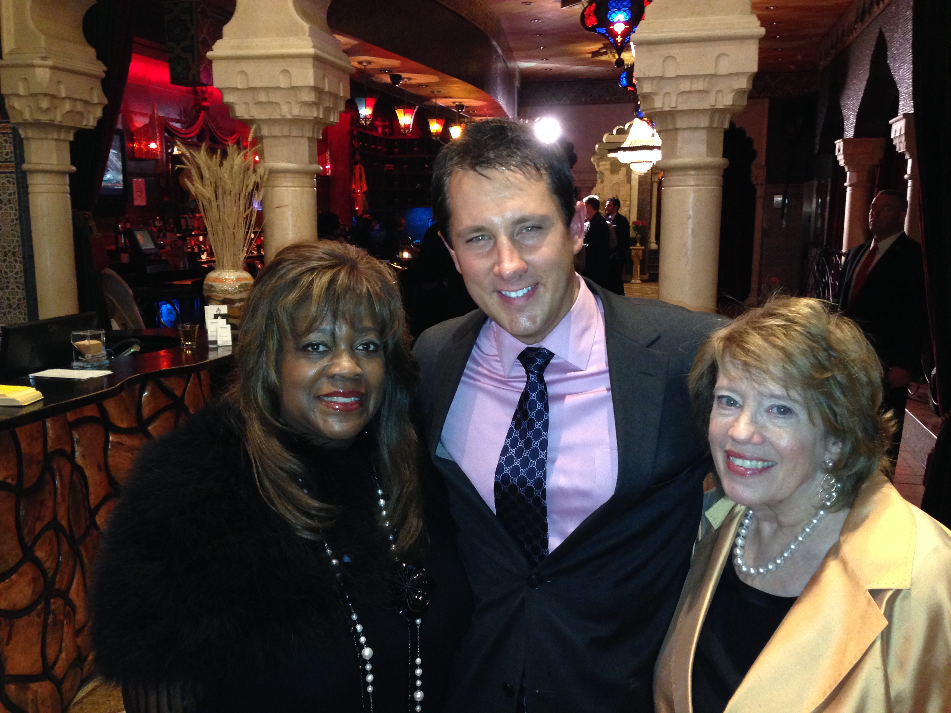 Chaz Ebert & Thea Flaum at the Chicago Midwest Emmy awards.