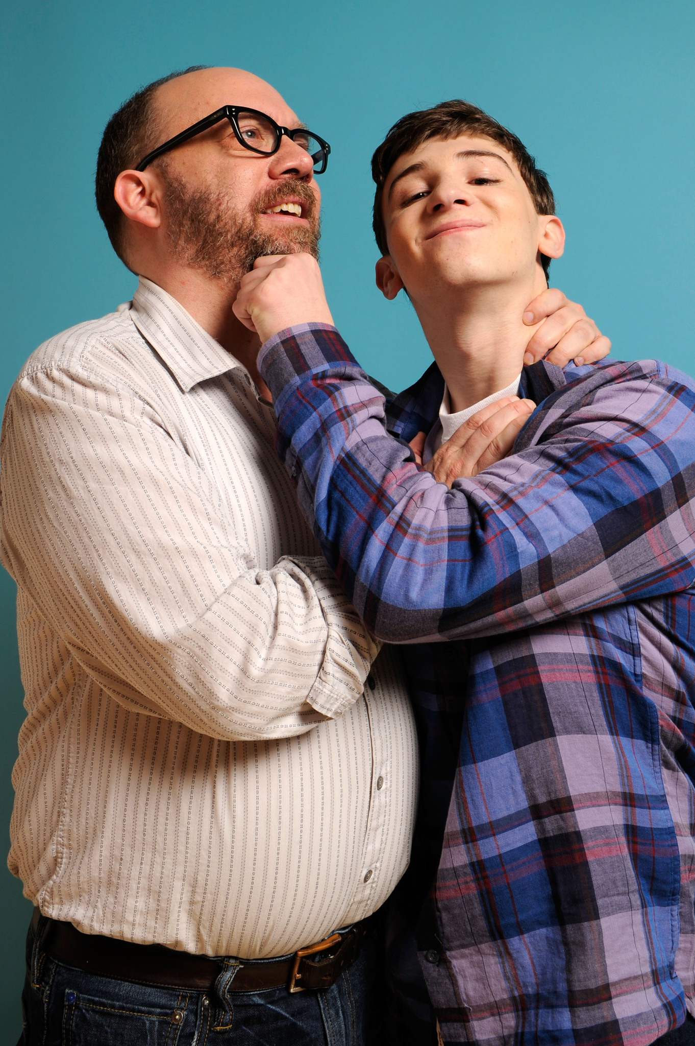 Paul Giamatti and Alex Shaffer