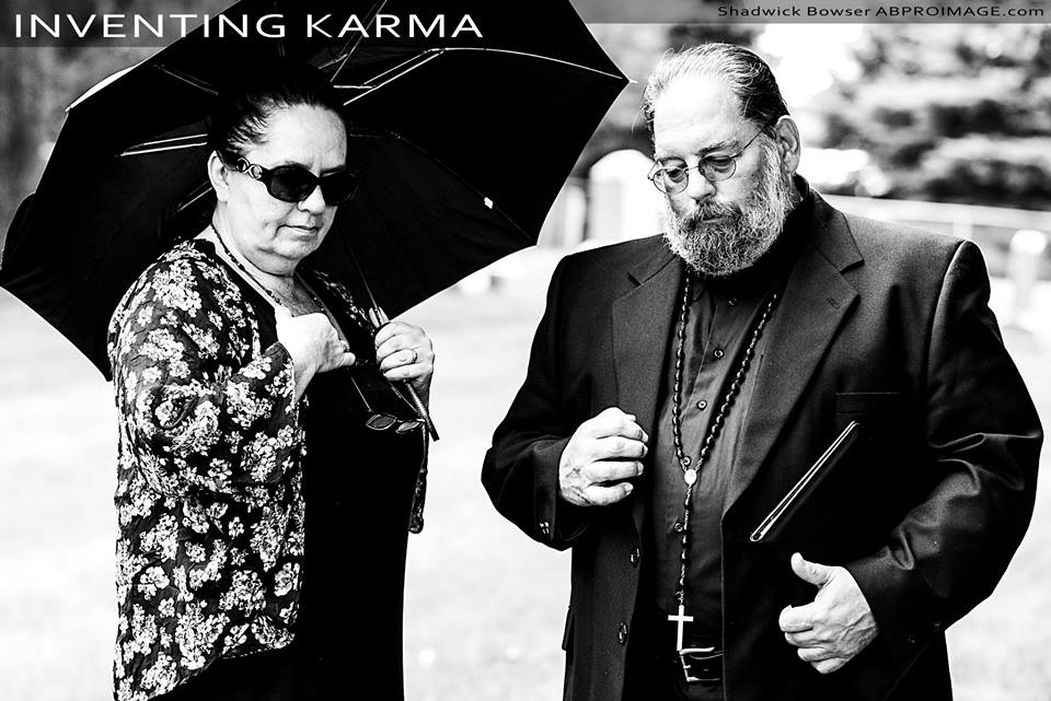Still from the film, 'Inventing Karma'