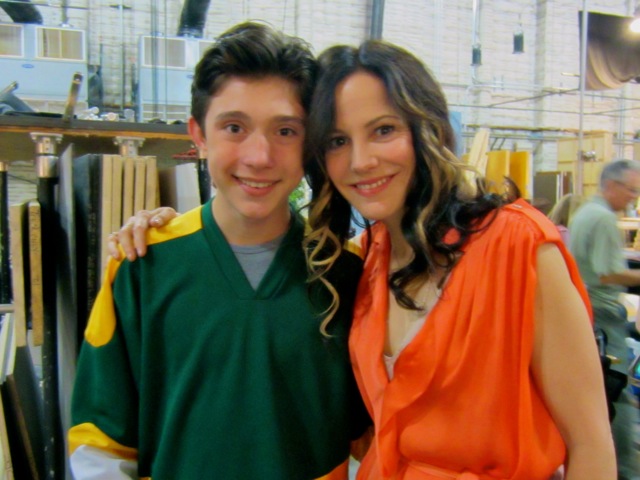 With Mary-Louise Parker on the Series Finale of Showtime's 