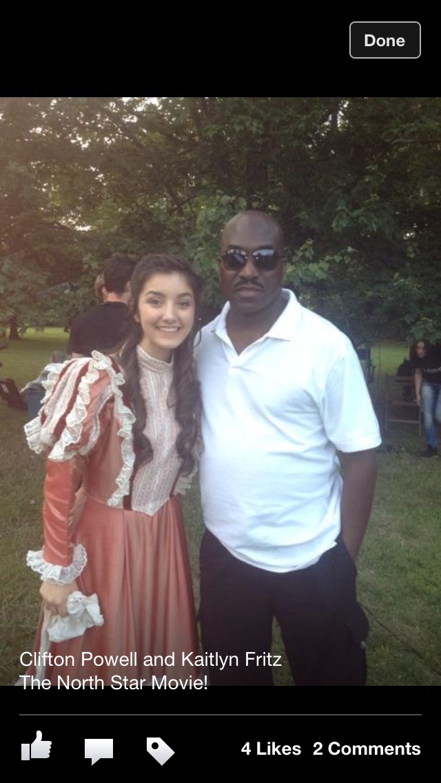 Kaitlyn Fritz and Clifton Powell the North Star movie