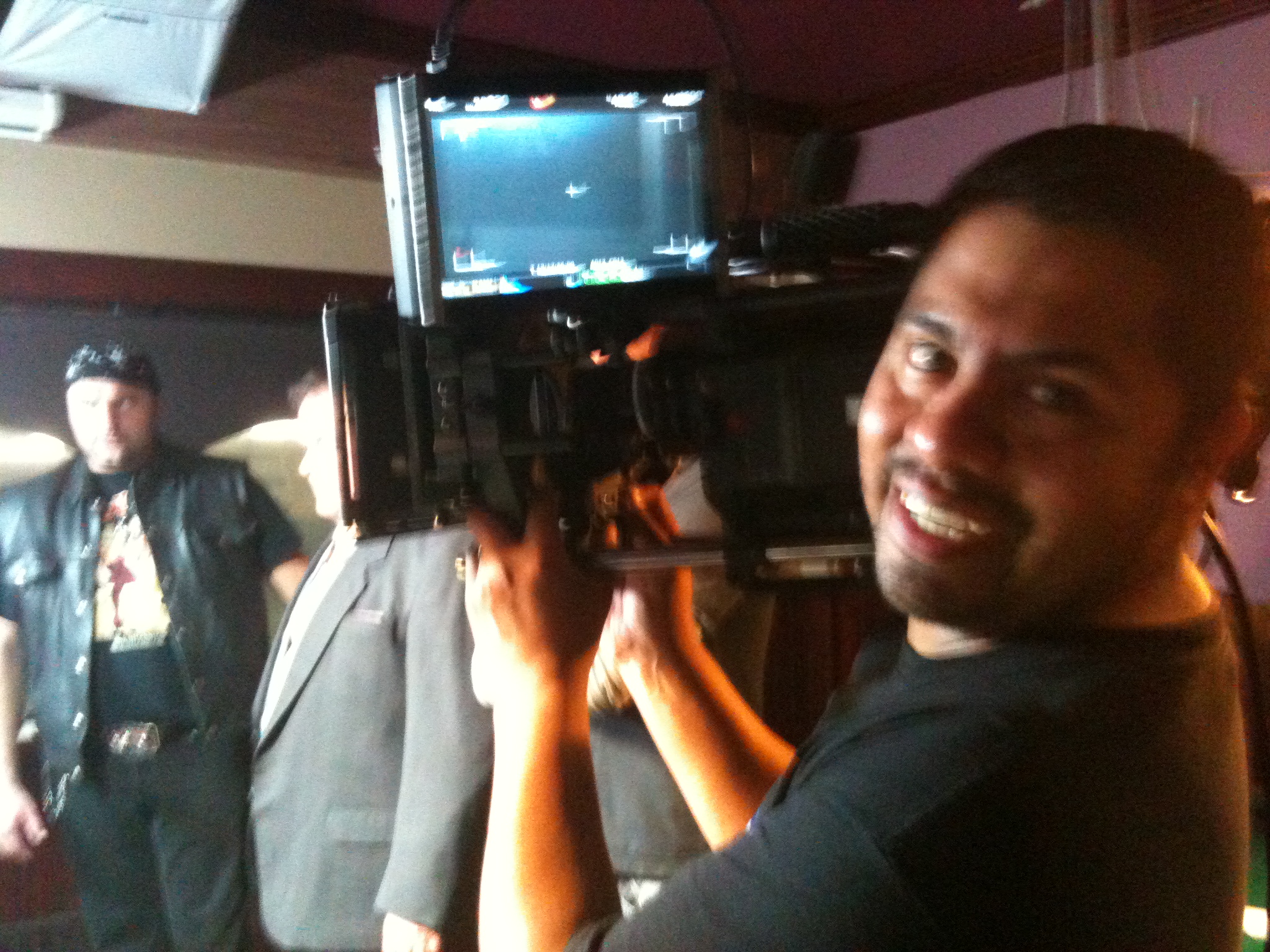 Gabriel Medina Operating Camera for the Feature Film 