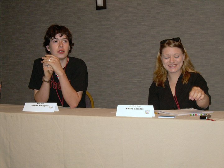Josiah William English and EmLee VassiLos on the 2010 Con-Carolinas 