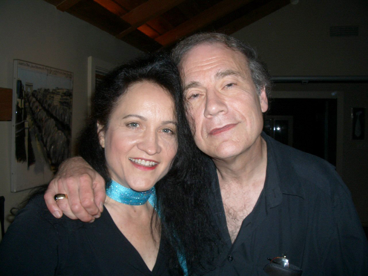 with director Don Glut at a screening of his film I Was a Teenage Movie Maker, hosted by Randal Kleiser; Hollywood 2006