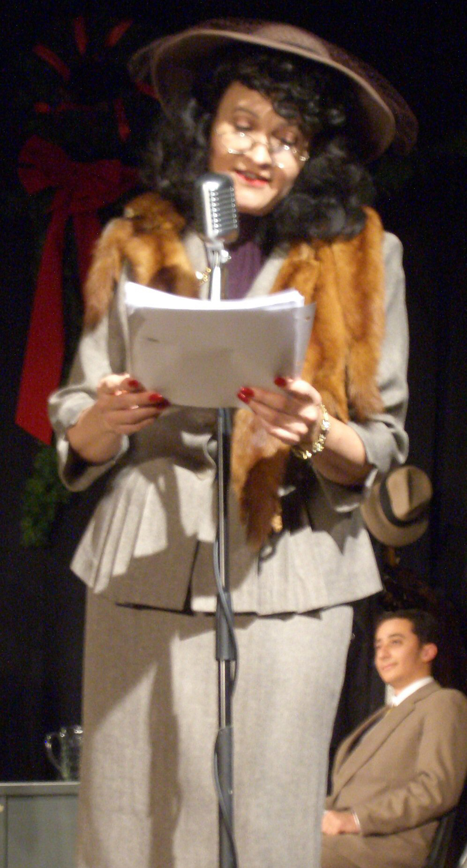 as Rose Bailey, with Daniel Khalil, in It's A Wonderful Life: A Live Radio Play - Pasadena, California 2008