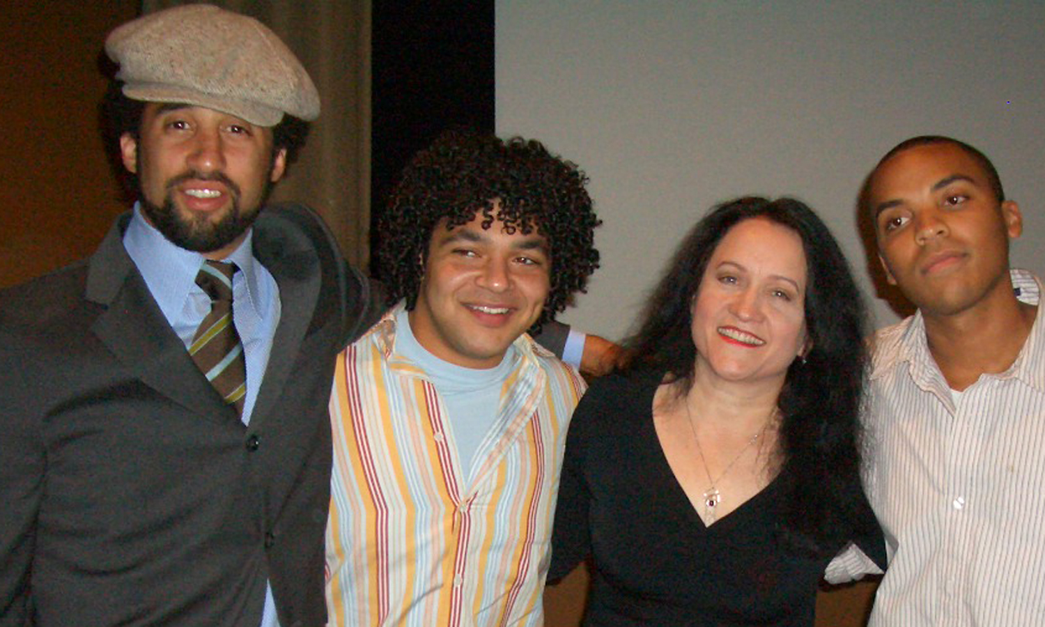 with cast of The Pretty Boy Project at screening of the film at Paramount Studios; Hollywood 2006