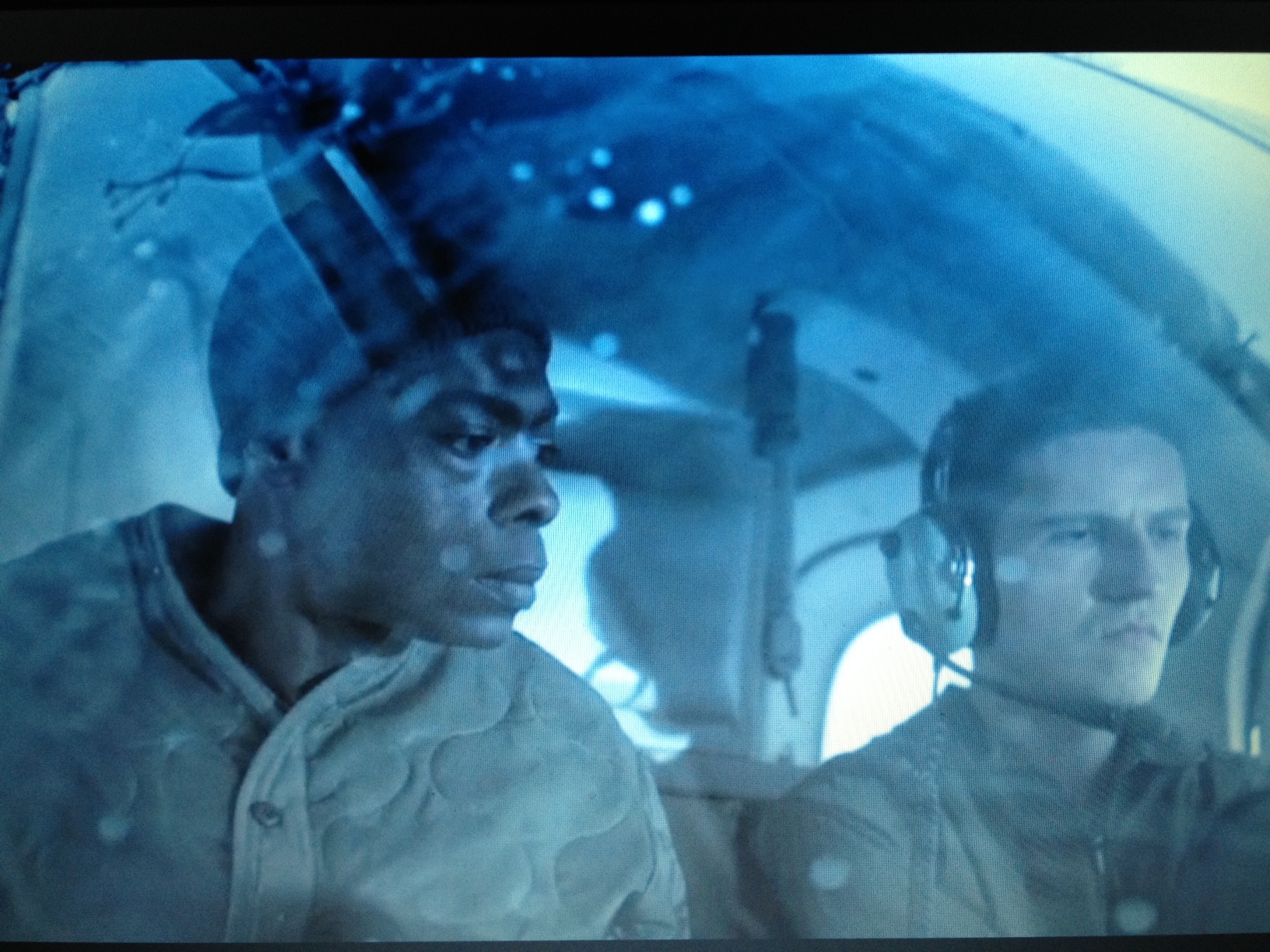 Haris Mahic as a Blackhawk pilot in a scene from 