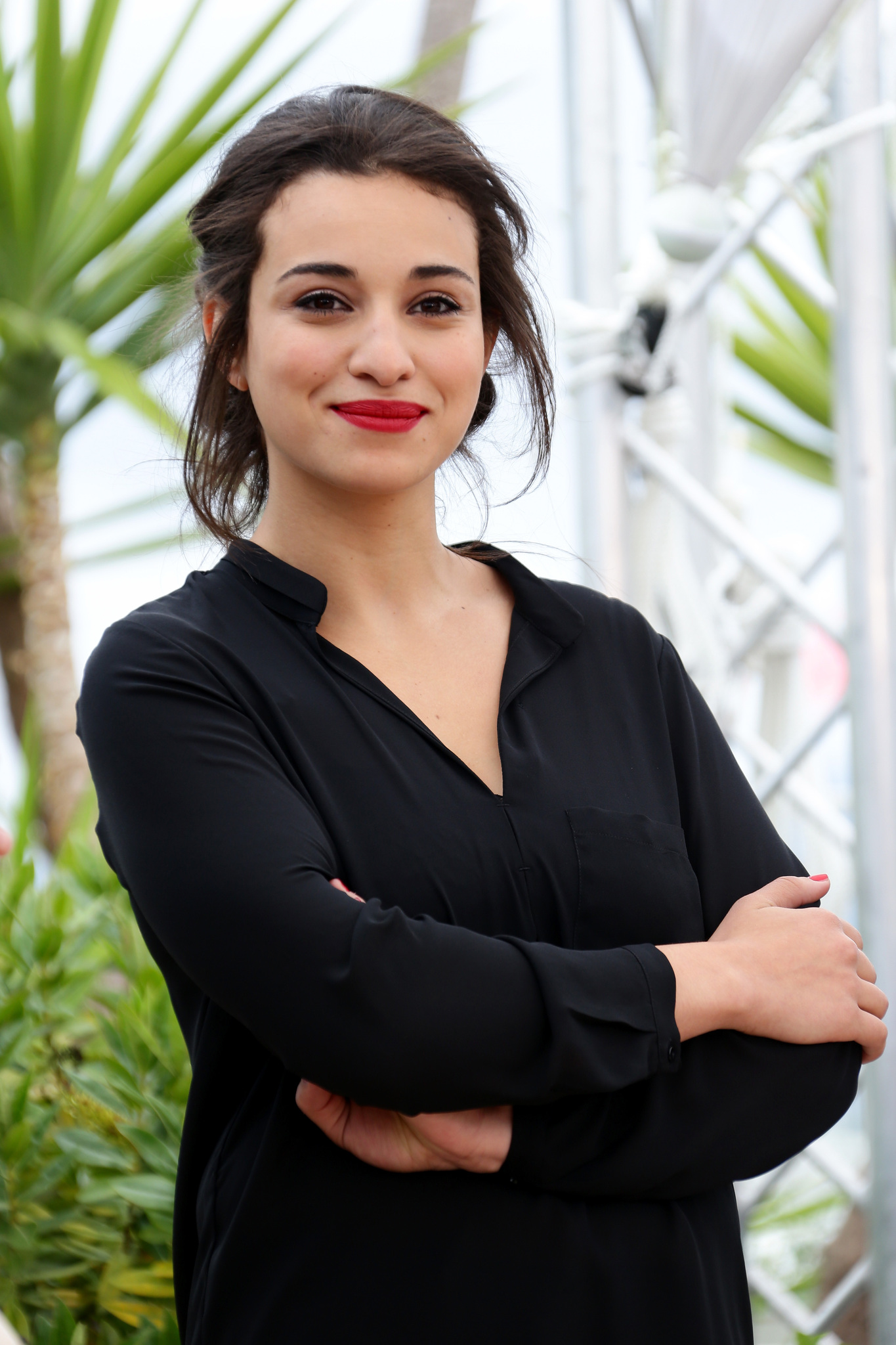 Camélia Jordana at event of Bird People (2014)