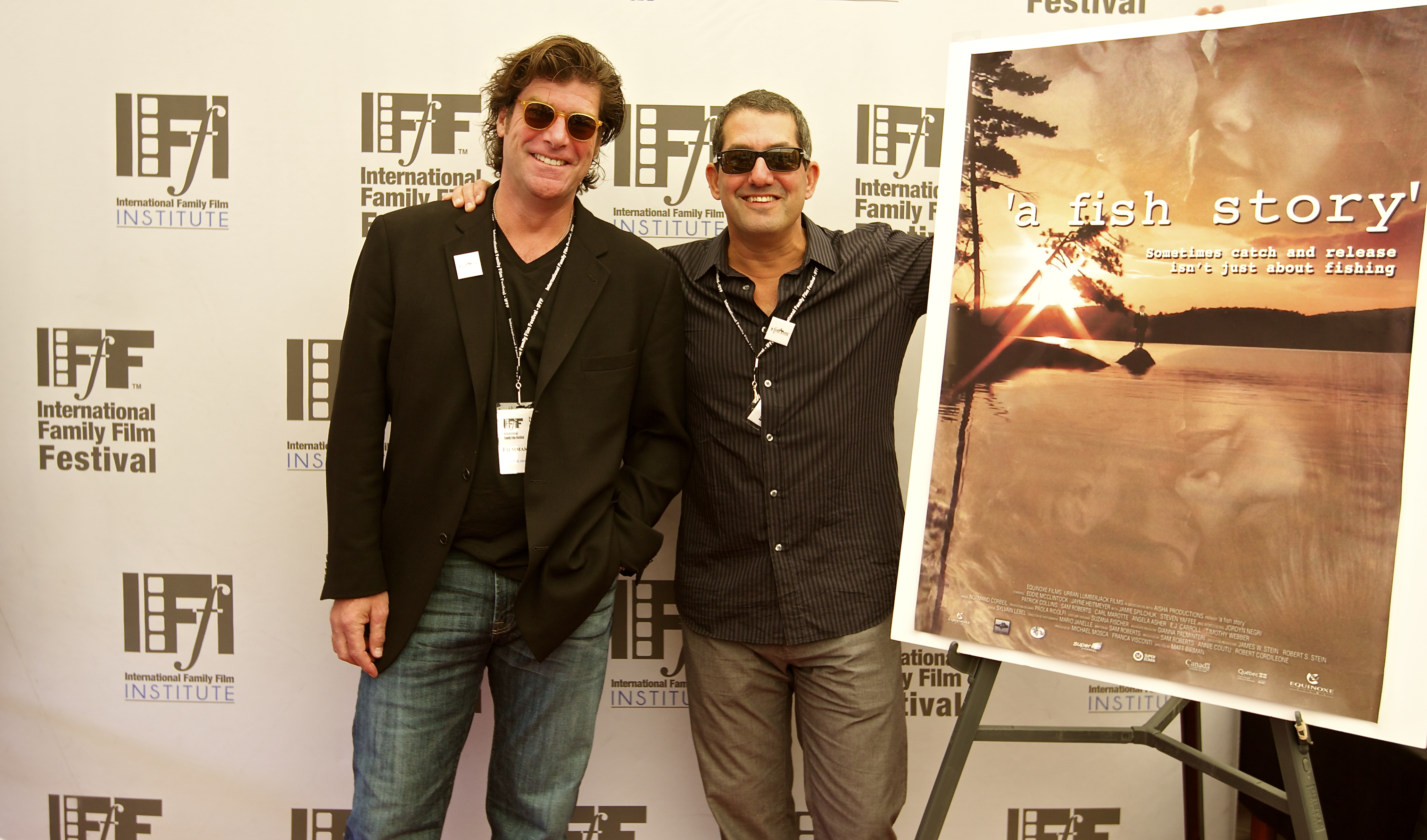 On Red Carpet W/ Director Matt Birman @ Int'l Family Film Festival - 2013