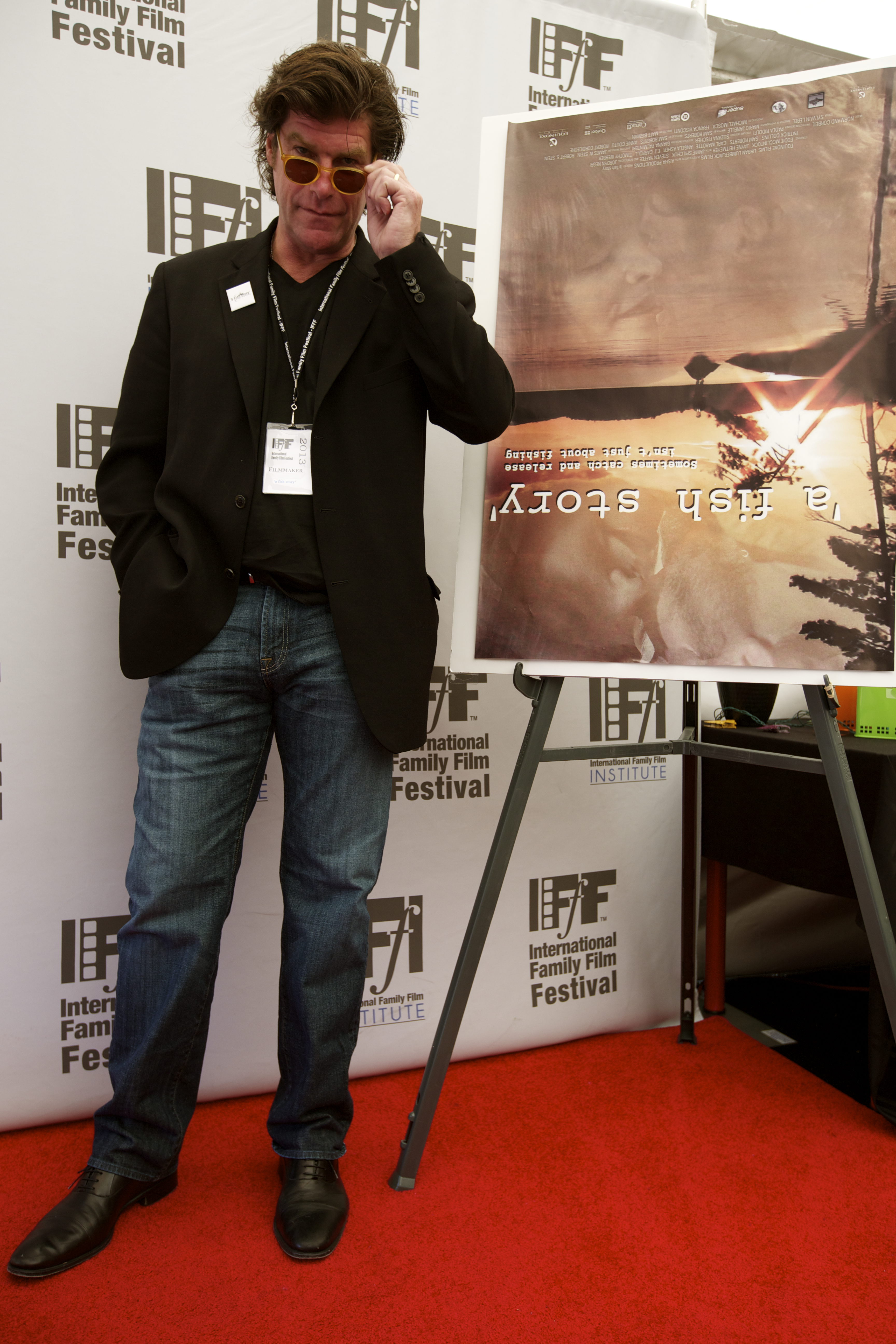 @ Int'l Family Film Festival - 2013 (w/upside down movie poster!)