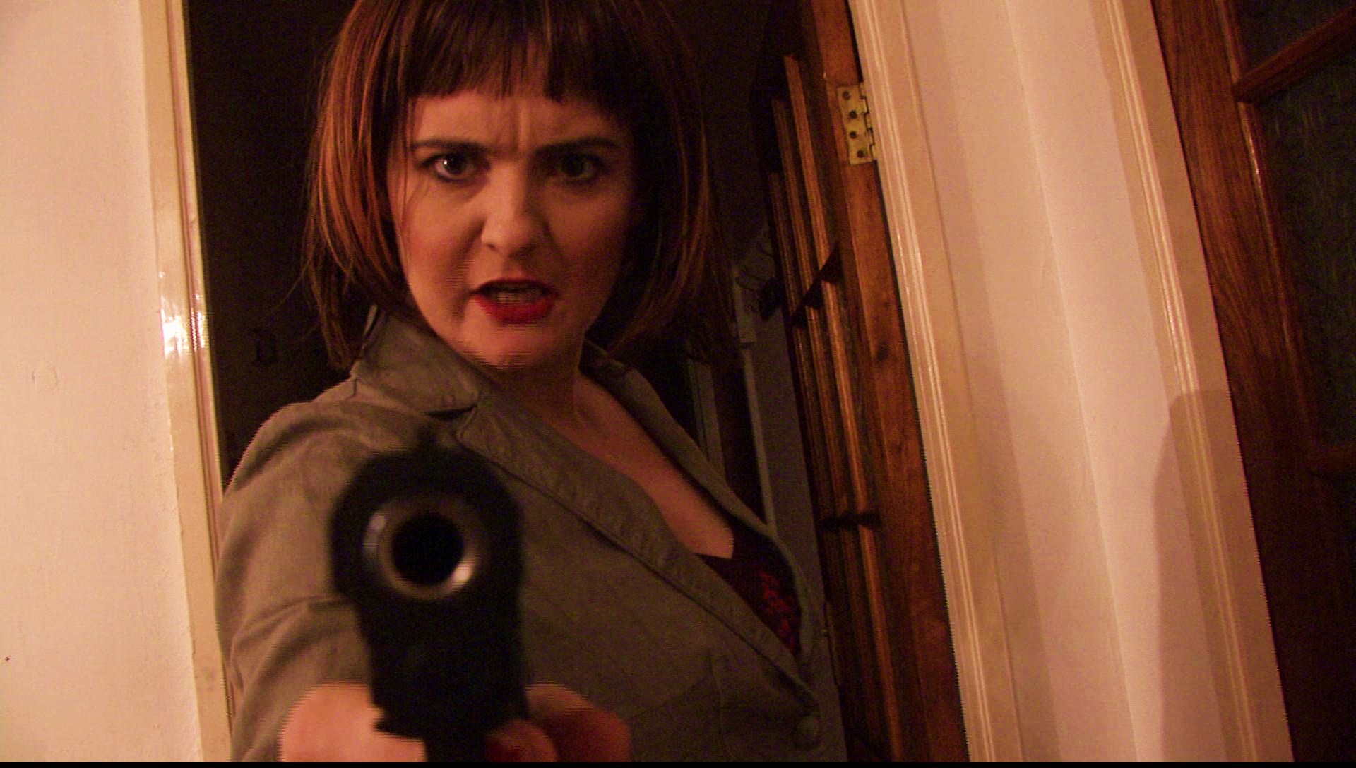 Fionnuala Collins as detective Banks from Invasion Ireland