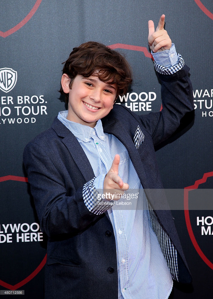 Actor Jax Malcolm attends the Warner Bros. Studio Tour Hollywood Expansion Official Unveiling, Stage 48: Script To Screen at Warner Bros. Studios on July 14, 2015 in Los Angeles, California.