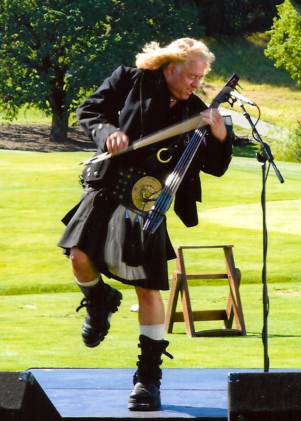 Marston performs at the Charles Shultz Celebrity Golf Classic