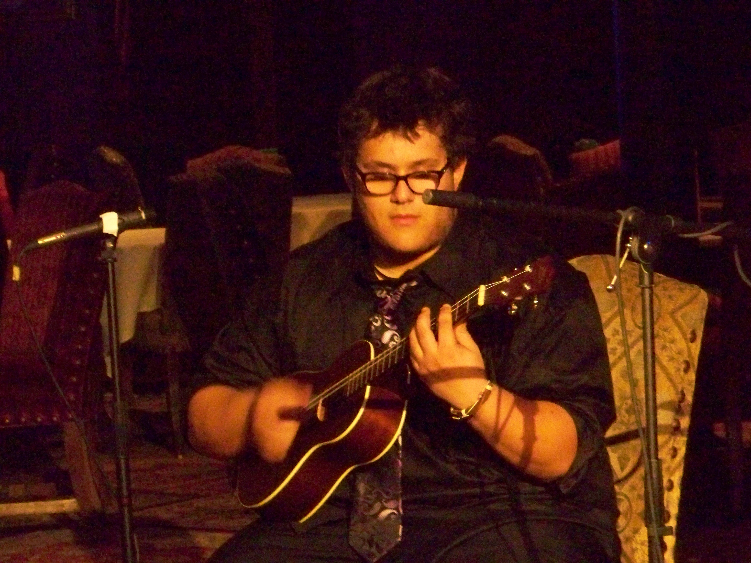 Ari Stidham performs at the Canyon Club