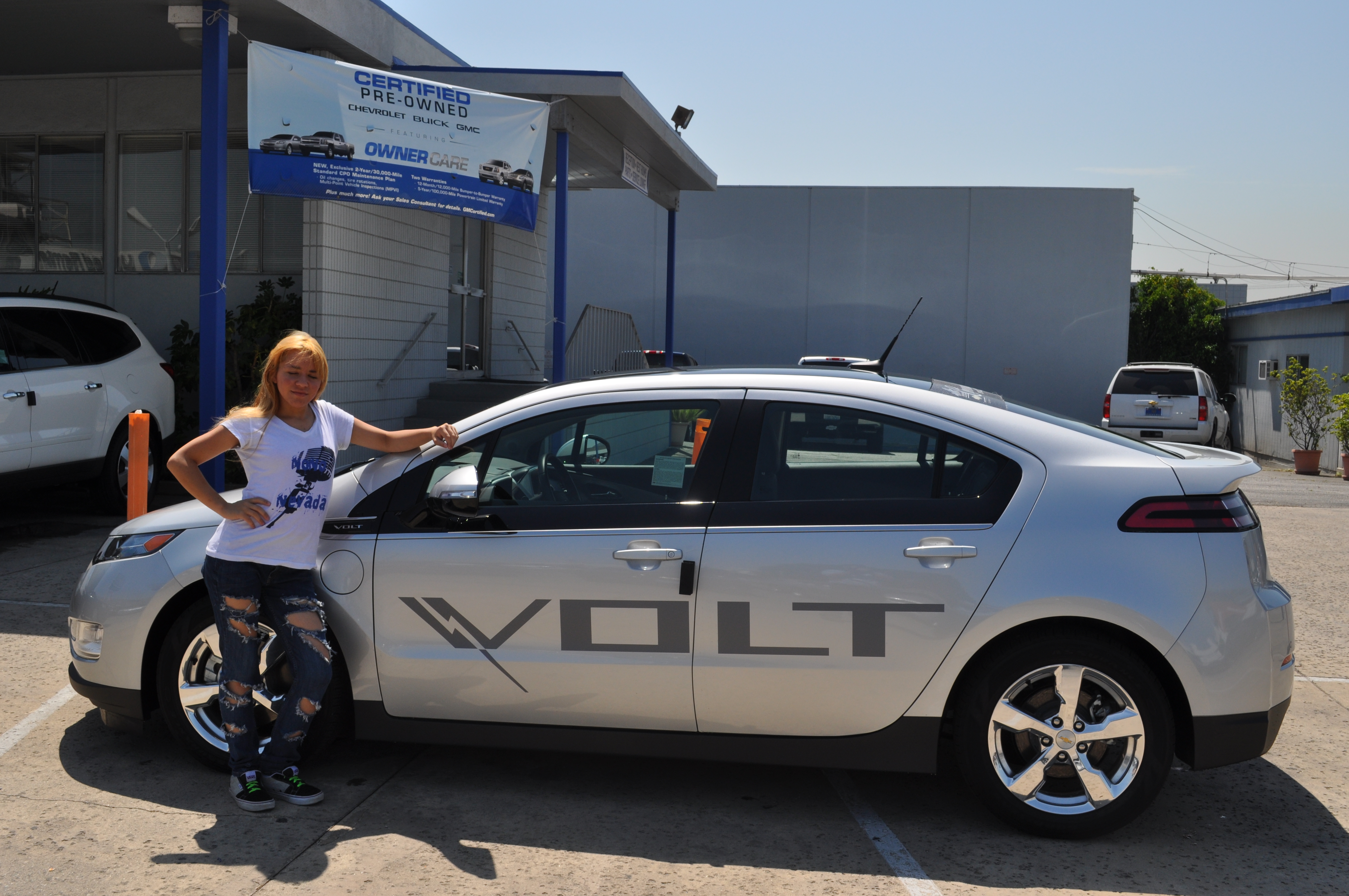 NoNo with the new Chevrolet Volt