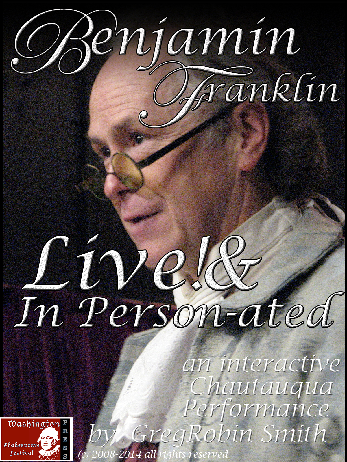 iCon for my Benjamin Franklin - Live! & In Person-ated Video (Amazon.com DVD http://www.amazon.com/Benjamin-Franklin-Dakota-Performance-Interviews/dp/B00BFIFIJO/