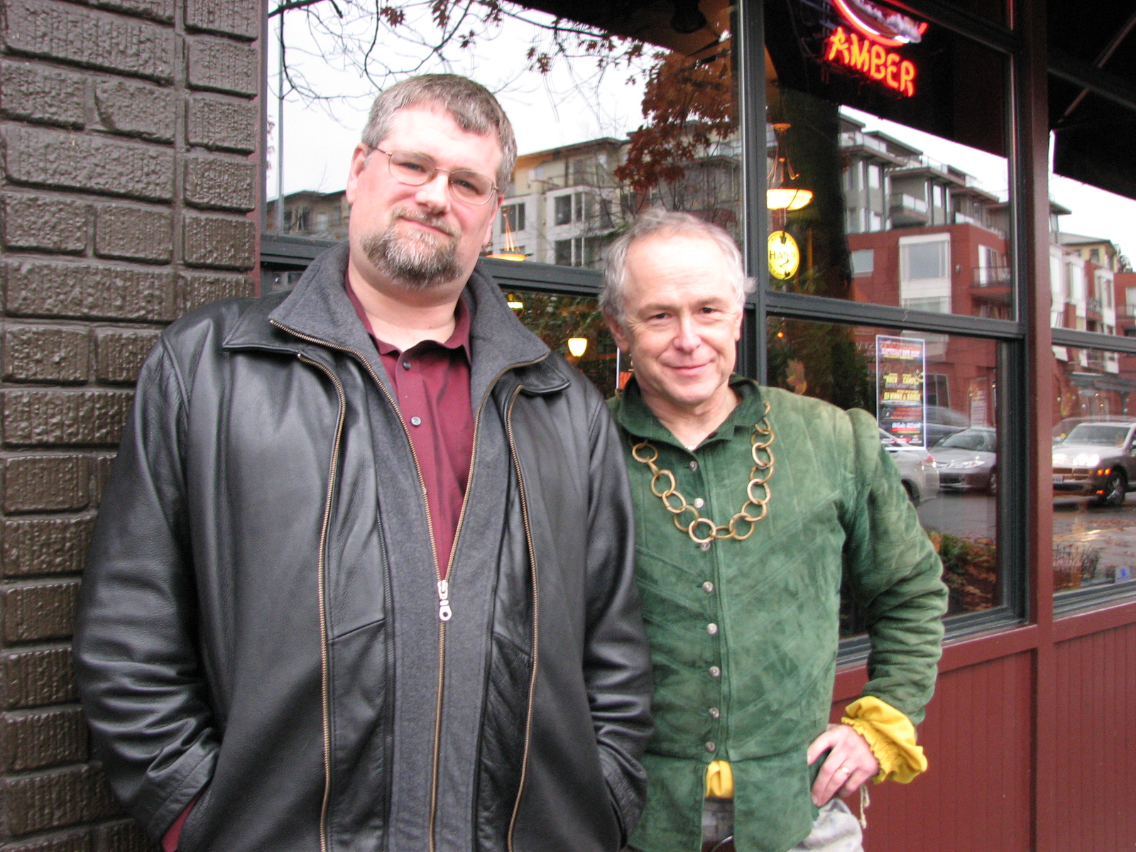 GregRobin Smith (G.Robin Smith) and Seattle Children's Theatre Artistic Director Tim Jennings