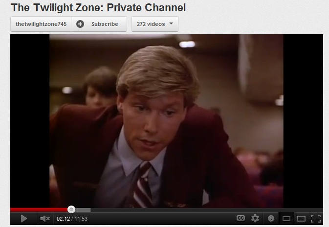 The Twilight Zone: Private Channel (1987) Jackson Hughes as Paul http://youtu.be/HlmeX2O68sw