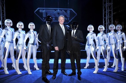 Tron Legacy Premier with Daft Punk and Bruce Boxleitner