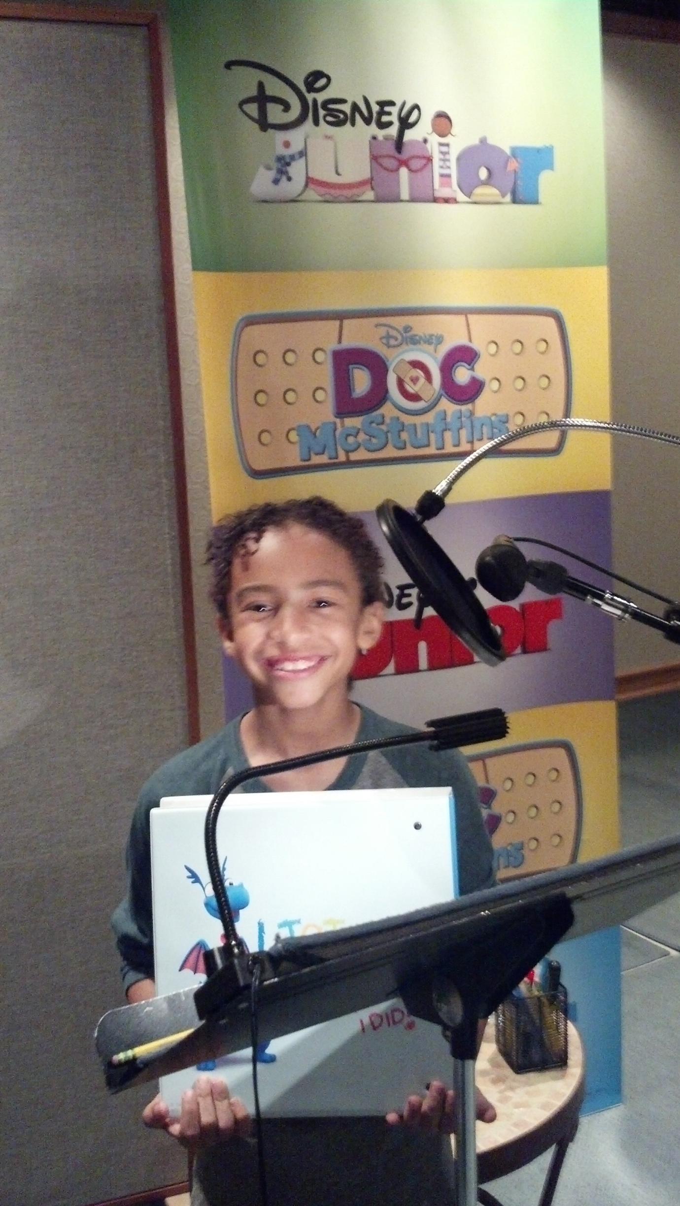 Jaden Betts (Donny McStuffins) is excited and grateful Doc McStuffins is doing so well! Second season....woooo hooo!!!