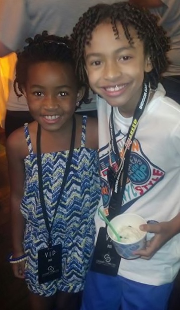 Jaden Betts with Layla Crawford from The First Family