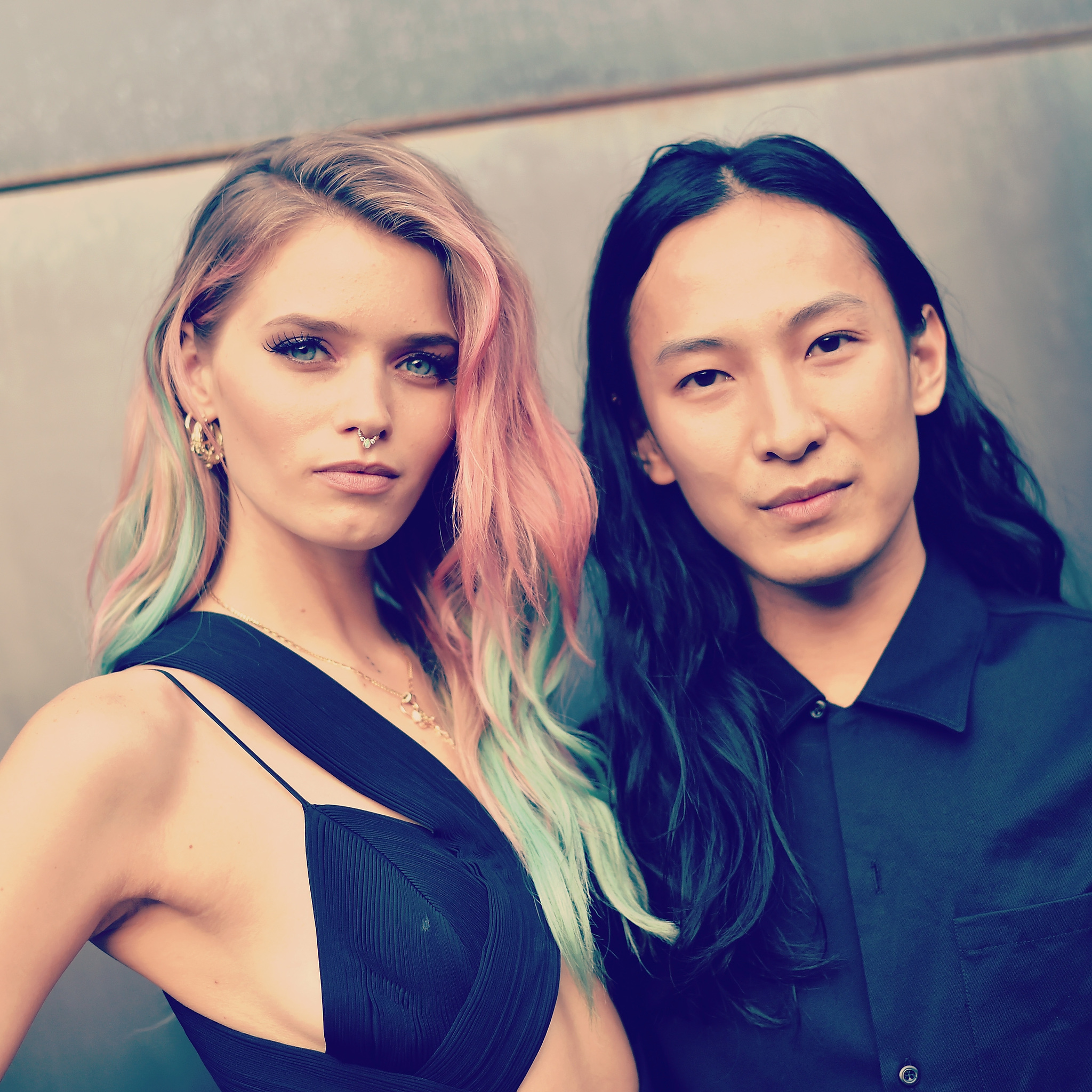 Abbey Lee and Alexander Wang